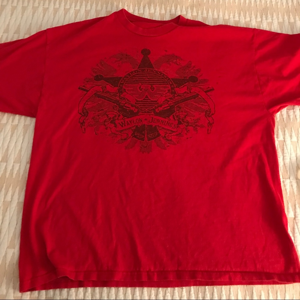 🔥 Vintage Waylon Jennings T-shirt 🔥